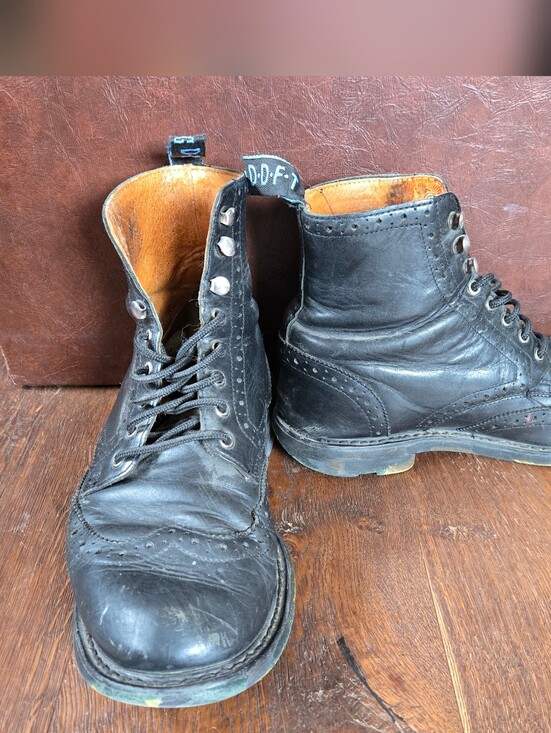 John Fluevog Other - Fluevog Gideon - Black Brogue Boot
